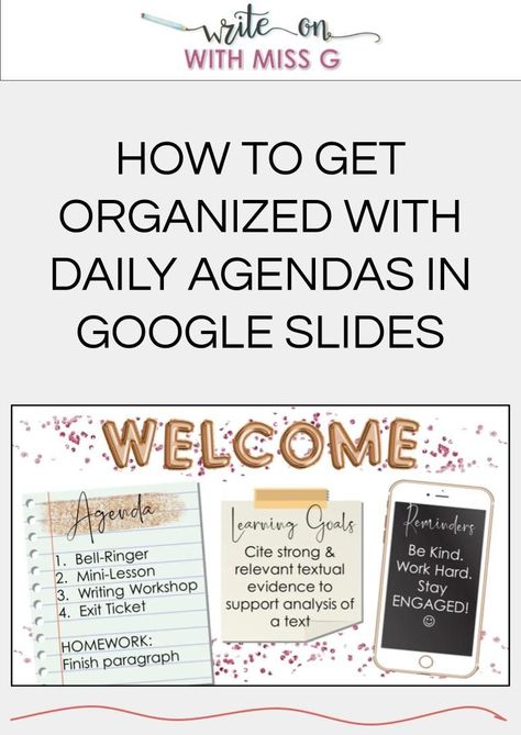 Google Slides Lesson Plan Template, Teacher Daily Agenda Slides, Teacher Agenda Slides, Daily Agenda Template Google Slides, Canvas Lms Templates, Daily Agenda Slides Classroom, Daily Classroom Slides, Google Slides For Teachers, Daily Agenda Classroom Google Slides