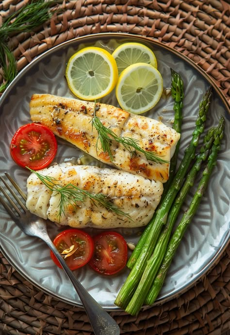 Learn How to Cook White Fish Recipe For Free | Recipes You'll Love, Made Easy! Healthy Pretty Food, White Fish Recipes Baked, Whiting Fish, Baked White Fish, Aesthetic Meals, Frozen Fish Fillets, Easy Garlic Butter, Trendy Recipes, Recipe With Lemon