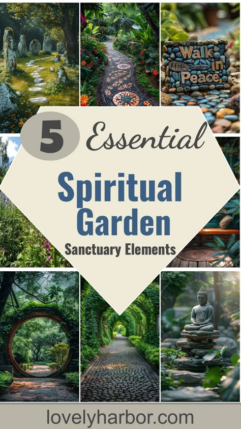 23 Enchanting Ideas For Your Spiritual Garden Sanctuary Secret Zen Garden, Small Zen Garden Ideas Outdoor, Yoga Garden Space, Zen Garden Plants, Meditation Gardens, Spiritual Garden Ideas, 15 Minute Morning Yoga, Buddha Garden Ideas, Peaceful Water