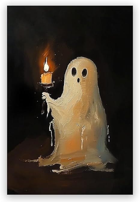 Amazon.com: Vintage halloween decor Cute Ghost Poster Gothic Dark Academia Wall Art Goth Pictures Canvas Prints Ghost Holding Candle Posters for Bedroom 8x12inch Unframed: Posters & Prints Vintage Posters Halloween, Halloween Poster Vintage, Halloween Posters Vintage, Halloween Poster Aesthetic, Vintage Halloween Pictures, Dark Room Aesthetic Bedroom, Ghost Holding Candle, Halloween Vintage Poster, Dark Posters