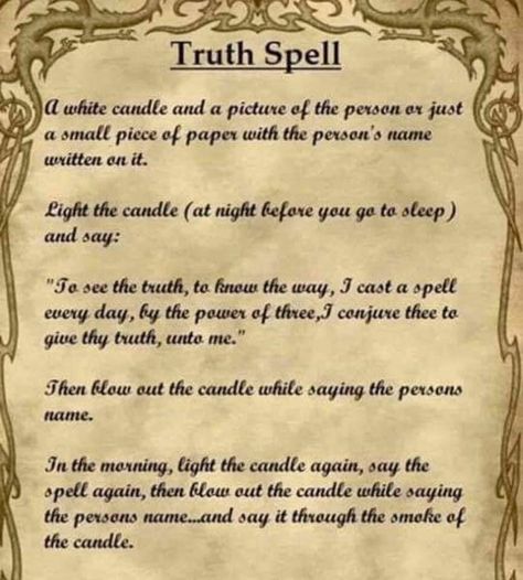 Candle Work, Truth Spell, Wicca Recipes, Spells That Actually Work, Witchcraft Spells For Beginners, Passionate Romance, Easy Love Spells, Powerful Spells, Good Luck Spells