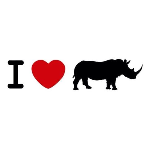 Image courtesy of "I love rhinos" Facebook group. Rhino Tattoo, Rhino Poaching, Snow Tattoo, Rhino Art, Rhino Logo, Save The Rhino, African Elephant, Arte Animal, Animals Of The World