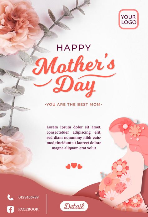 Mother's day Pink color theme poster design#pikbest#templates Theme Poster, Mother's Day Theme, Mother's Day Background, Mothers Day Poster, Home Themes, Theme Background, Pink Themes, Design Image, Color Theme