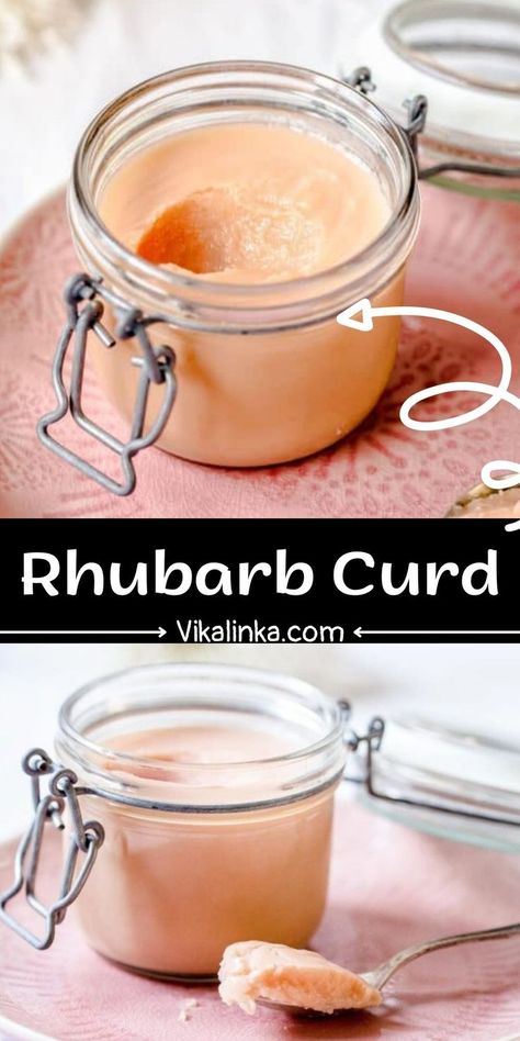 Rhubarb Curd, Rhubarb Tea, Buttered Toast, Rhubarb Desserts, Curd Recipe, Rhubarb Recipes, Scrumptious Desserts, Gluten Free Treats, Seasonal Food