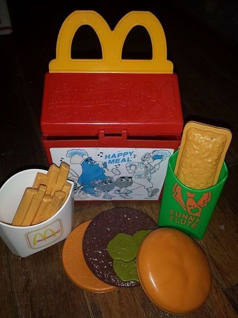 Early 2000s Mcdonalds Toys, Jay Core, Mcdonald's Aesthetic, Mcdonald's Toys, Childhood Memories 80s, Childhood Memories 90s, Play Food Set, Kids Play Kitchen, Childhood Memories 2000