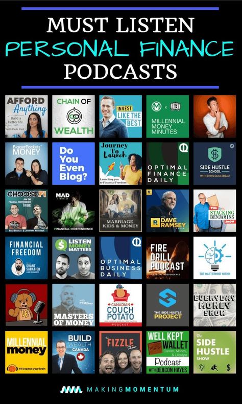 Finance Podcasts, Financial Books, Budget Hacks, Money Financial, Personal Finance Books, Money Management Advice, Kids Money, Finance Blog, Finance Investing