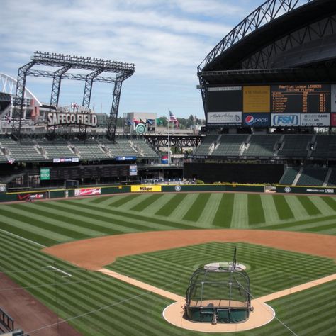 Safeco Field - Seattle, WA Safeco Field, Baseball Diamond, Seattle Sports, Baseball Field, Mlb, Seattle, Diamonds, Baseball, Sports