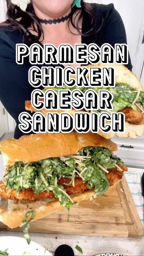 Facebook Homemade Parmesan Crusted Chicken Caesar Salad Sub, Parmesan Crusted Chicken Caesar Salad Sub, Parmesan Crusted Chicken Ceasar Salad Sub, Chicken Ceasar Salad Sandwiches, Ceaser Chicken Salad Sandwich, Parmesan Crusted Chicken Caesar Sub, Caesar Salad Chicken Sandwich, Caesar Chicken Sandwich, Cesar Chicken Salad Sandwich