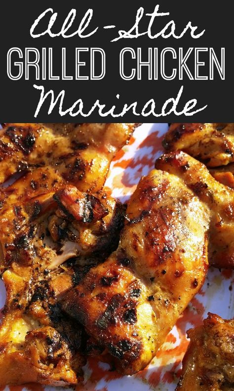 Marinade For Grilled Chicken, Best Marinade, Chicken Thigh Marinade, Barbeque Sauce Recipe, Grilled Chicken Marinade, Chicken Marinade Recipes, Grilled Chicken Thighs, Chicken Marinade, Barbeque Sauce