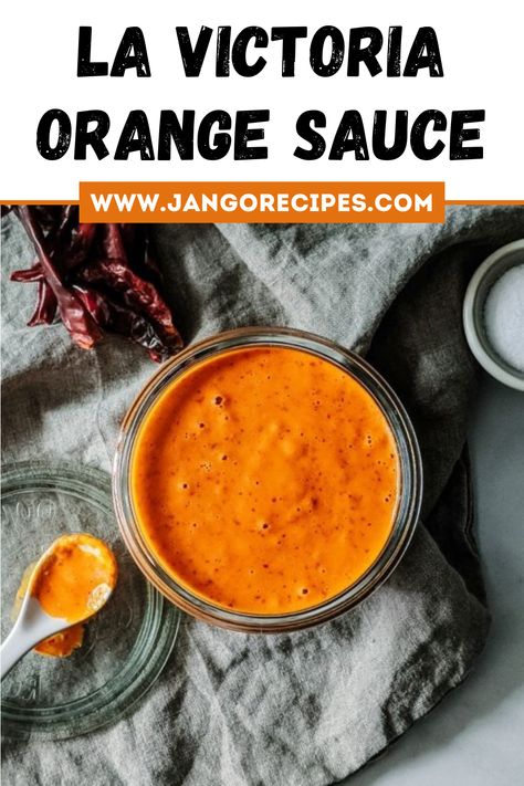 In this blog, I will share with you a La Victoria Orange Sauce Recipe that is extremely delicious. #OrangeSauceRecipe #SauceRecipes Mexican Orange Sauce, Orange Sauce Recipe, Glazed Vegetables, Baked Fish Fillet, Vegetable Skewers, Hot Sauce Recipes, Cilantro Sauce, Roasted Onions, Taco Sauce