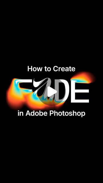 EasyEdit - Design Resources & Tutorials on Instagram: "Look at this easy way to make a Fade Effect in Photoshop!  📎Create a text layer and convert to Smart Object; 📎Add gradient map with black and white gradient; 📎Add as many color points as you want but don’t remove black and white colors! 📎Choose Iris Blur from Blur Gallery.  You can change blur shape, size and area for better results. Save this tip for your next project⚡️  #photoshoptutorial #adobephotoshop #fadeeffect" Glass Text Effect Photoshop, Text Effect Photoshop Tutorial, Gradient Photoshop, Photoshop Animation, Black And White Gradient, Gradient Text, Gradient Map, Text Effect Photoshop, Person Silhouette