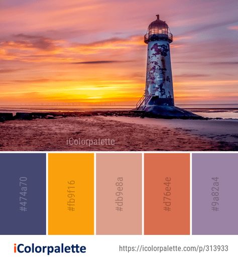 Color Palette Ideas from Tower Sky Lighthouse Image Lighthouse Color Palette, Sky Sunrise, Color Palette Ideas, Names List, Sky Images, Palette Design, Color Schemes Colour Palettes, Palette Ideas, Color Palette Design