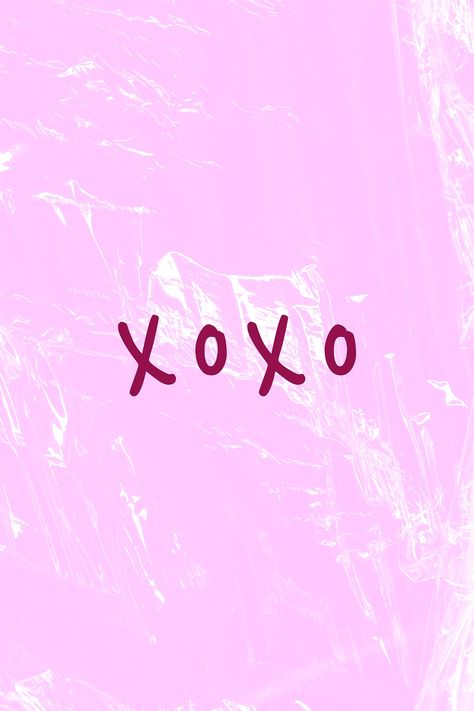 Xoxo typography on pink background vector | premium image by rawpixel.com / nunny Alphabets Calligraphy, Welcome Typography, Hand Alphabet, Welcome Text, Welcome Logo, Text Pattern, Badge Design, Calligraphy Fonts, Free Illustrations