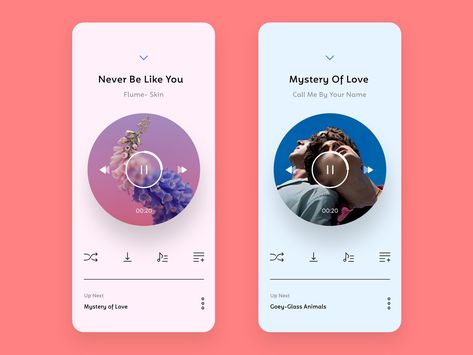 Playlist Design, Music Ui, Music App Design, Music Player Design, Music Player App, Ios App Design, Ux Mobile, Desain Editorial, App Design Inspiration