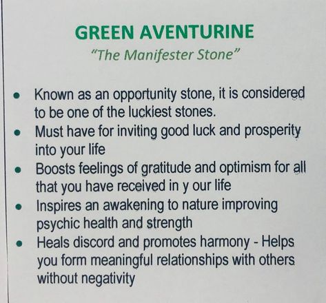 Aventurine Meaning, Adventurine Crystal, Crystal Healing Chart, Green Aventurine Crystal, Aventurine Crystal, Crystals Healing Properties, Spiritual Crystals, Meditation Crystals, Crystal Healing Stones