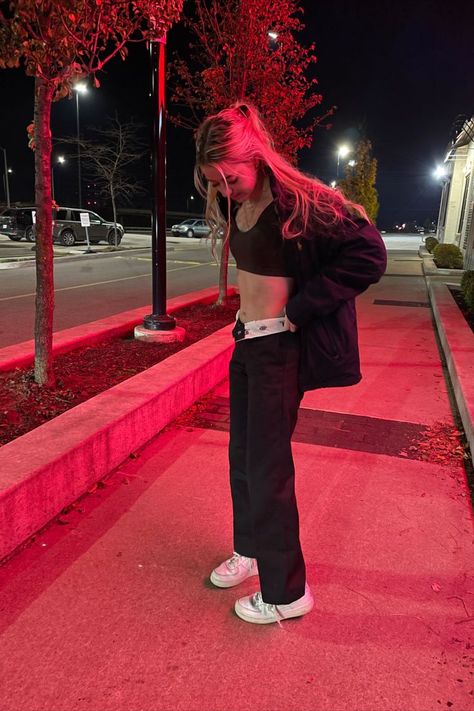 Grey Dickies Outfit, Jadon Outfit, Dickies 874 Outfit, Dickies 874 Pants, 874 Pants, Dickies Outfit, Instagram Story Aesthetic, Girls Night Out Outfit, Hairstyle Blonde