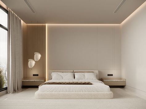 Beige Bedroom, Home Design Floor Plans, Master Room, Luxury Bedroom Master, Bedroom Bed Design, Dream House Interior, Interior Projects, Apartment Interior, Autodesk 3ds Max