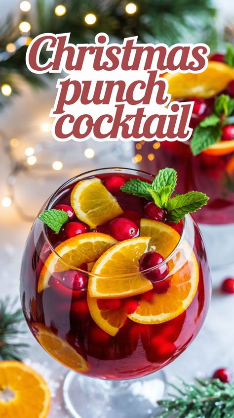 Get into the festive spirit with our delightful Christmas Punch Cocktail Recipe! This vibrant holiday punch combines the perfect blend of flavors, making it an ideal choice for your holiday party drinks. Perfect for gatherings, this Christmas punch is not only refreshing but also easy to make. Explore our collection of Christmas drinks alcohol recipes, including festive margaritas and holiday punch ideas. Easy Christmas Party Food, Easy Christmas Party, Holiday Punch Recipe, Christmas Drinks Alcohol Recipes, Christmas Drinks Recipes, Christmas Punch Recipes, Holiday Punch, Christmas Drink, Christmas Punch