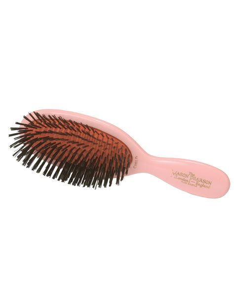 Mason Pearson Childs Pink Bristle Hair Brush Mason Pearson Brush, Bristle Hair Brush, Clean Hairbrush, Mason Pearson, Hair Styling Tools, Normal Hair, Grooming Tools, Simple Gifts, Styling Tools