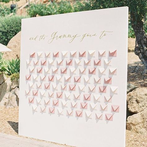 The ideas that Aubrey from @detailsdarling have are always nothing short of amazing. I have loved every detail of this escort display. Each lovely colored envelope had the guests’ names outside on the flap adhered to the wall, and inside the “winner” goes to (aka their table assignment) was circled on an insert card. Seating Chart Design, Wedding Table Assignments, Cielo Farms, Alfresco Wedding, Table Assignments, Wedding Name Cards, Malibu Wedding, Wedding Table Plan, Wedding Planning Guide