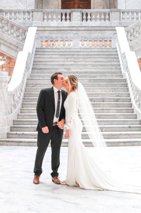 Utah State Capitol Bridals Utah State Capitol, Utah State, Bridal Session, Bridal Inspiration, Utah, Wedding Dress