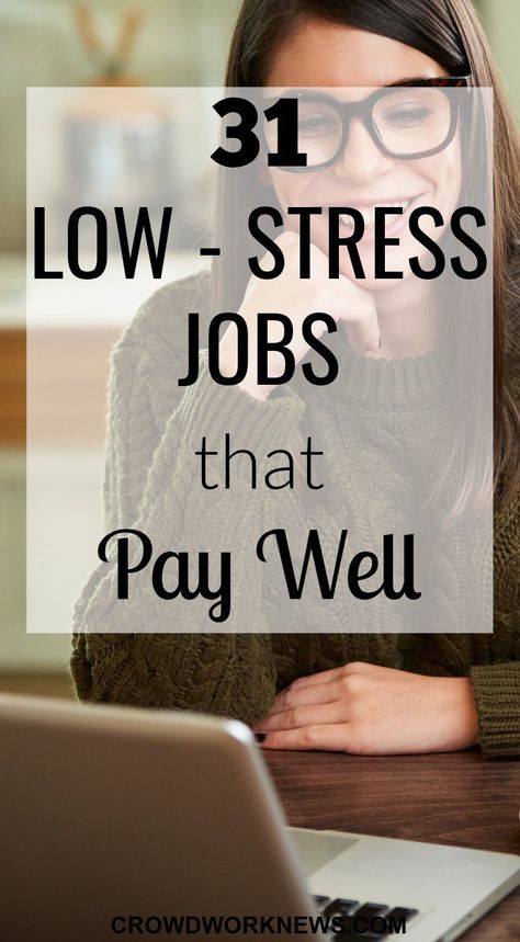 31 Best Low-Stress High Paying Jobs in 2022 Online Jobs For Moms, Stressful Job, Virtual Jobs, Work From Home Companies, Entry Level Jobs, Jobs From Home, No Experience Jobs, Data Entry Jobs, Money Making Jobs