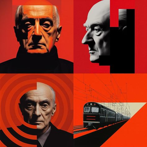 Massimo Vignelli Unique Art Styles, Vignelli Design, Anthony Burrill, Modernist Art, Massimo Vignelli, Milton Glaser, Visual Hierarchy, Creating Artwork, Deep Art