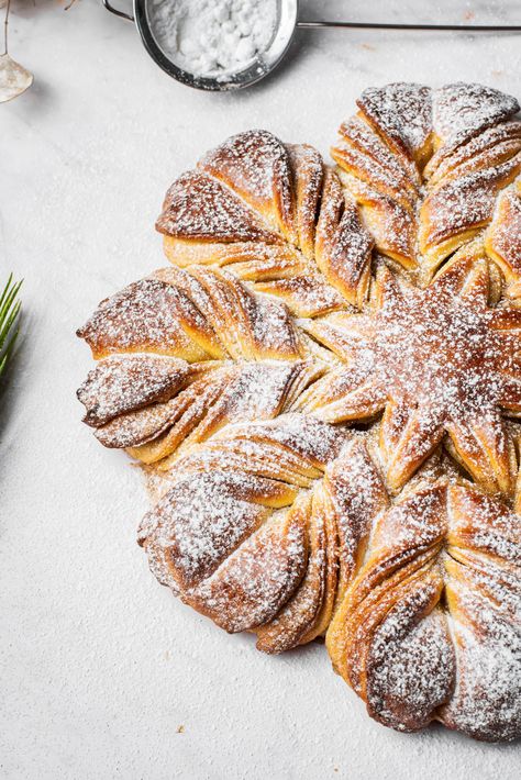 Sourdough Cinnamon Roll Star Bread, Baked Collective Sourdough Star Bread, Sourdough Nutella Star Bread, Star Bread Sourdough, Sourdough Nutella Star, Star Sourdough Bread, Sourdough Christmas Star Bread, Sourdough Chocolate Star Bread, Sourdough Christmas Star