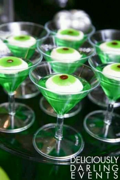 Eyeball Jello, Shrek Halloween, Autumn Sweets, Shrek Party, Halloween Housewarming, Alien Party, Beetle Juice, 2024 Ideas, Fashion Basics