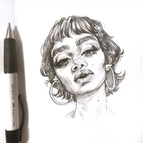 Instagram Drawing, Beauty Art Drawings, Arte Sketchbook, Art Drawings Sketches Creative, Sketch Painting, Cool Art Drawings, الرسومات اللطيفة, Art Drawings Sketches, Art Reference Photos