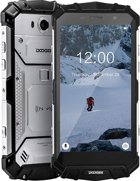 Amazon.com: DOOGEE S60 Lite Unlocked Rugged Smartphones, 4G Rugged Cell Phones Android 8.1, 16.0MP+8.0MP Camera 5580mAh, IP68 Waterproof Dropproof Octa-Core 4GB+32GB 5.2 inch, Support NFC Wireless Charging-Silver: Electronics Rugged Cell Phones, Waterproof Camera, Tech Innovation, Face Recognition, Unique Display, Outdoor Tools, Fantasy Monster, Strong Body, Micro Sd Card