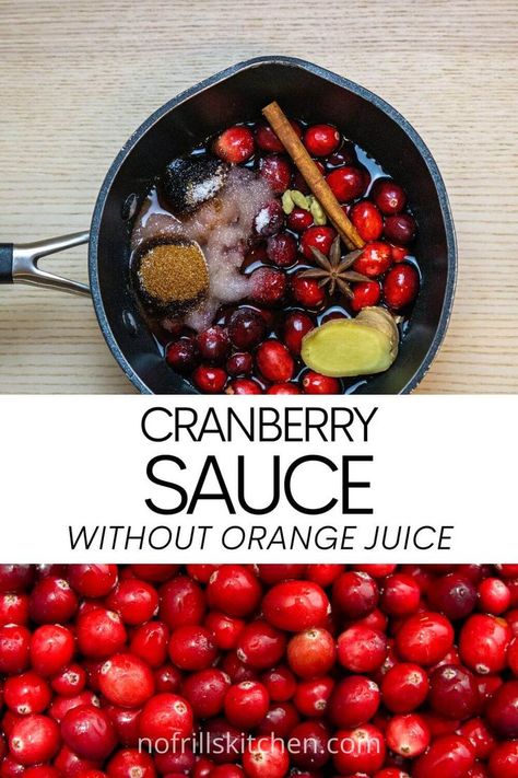 Cranberry Sauce Without Orange Juice, Christmas Recipes Healthy, Cranberry Sauce With Orange Juice, Canning Cranberry Sauce, Canning Cranberry, Cranberry Sauce With Orange, Water Bath Canning Recipes, Orange Juice Recipes, Canning Jam Recipes