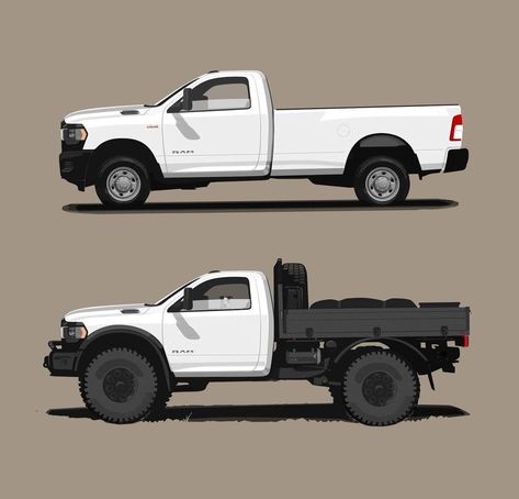 Bugout Truck Ideas, Ram 4x4, Pick Up Trucks, Mini Trucks 4x4, Truck Flatbeds, Overland Truck, Medium Duty Trucks, Truck Mods, Bug Out Vehicle