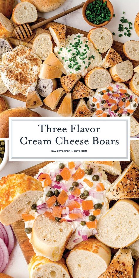 Cream Cheese Boards Charcuterie, Bagel And Cream Cheese Board, Cream Cheese Charcuterie Board Ideas, Butter Cream Board, Cream Cheese Board Charcuterie, Cream Cheese Butter Board Ideas, Cream Cheese Charcuterie Board, Cream Cheese Board Ideas, Savory Cream Cheese Recipes