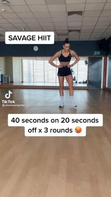 Light Weight Hiit Workout, Indoor Conditioning Workouts, 5 Minute Hiit Workout, Workout For When You Dont Want To, Hit Training Workouts At Home, Hiit Workouts No Equipment, Legs Hiit Workout, Hit Leg Workout, At Home Strength Workout