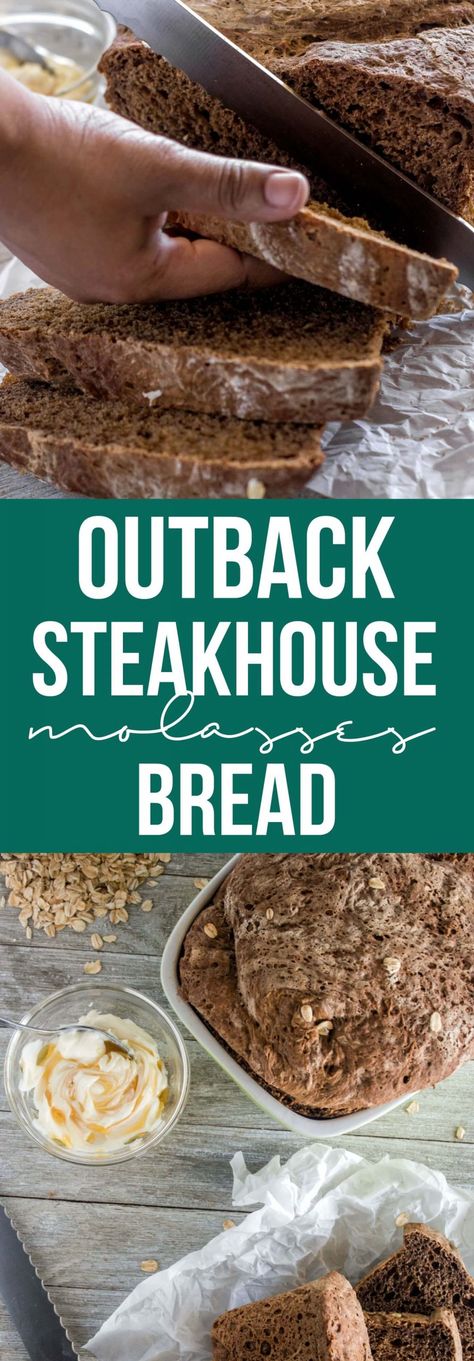 Steakhouse Bread Recipe, Outback Steakhouse Bread, Outback Bread, Steakhouse Bread, Outback Recipes, Bread Loaf Recipe, Panini Bread, Homemade Breads, Outback Steakhouse