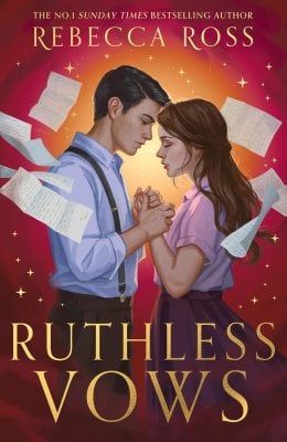 Ruthless Vows by Rebecca Ross | Waterstones Rebecca Ross, Divine Rivals, Behind Enemy Lines, Lovers Romance, Wardrobe Door, Romantic Fantasy, Vow Book, Plot Twist, Fantasy Novels