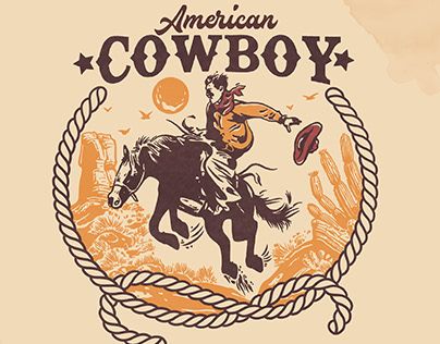 Check out new work on my @Behance profile: "AMERICAN COWBOY" http://be.net/gallery/190983349/AMERICAN-COWBOY Cowboy Illustration, Cowboy Carter, Rodeo Poster, Houston Rodeo, Busch Light, Cowboy Vintage, Cowboy Coffee, American Cowboy, Cowboy Design