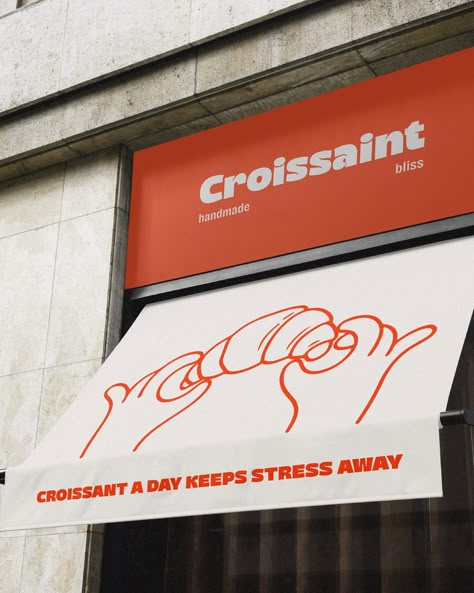 Part 2 for "CROISSAINT" a new croissant shop 🥐 that serves the most incredible smelling, mouth-watering fresh home-baked croissants. Brief by @modernbrief #modernbriefcroissaint . . . #bakery #croissant #bakeryshop #breadbaking #croissantshop #designbrief #designer #branding #graphicdesigner #smallbusiness #modernbranding #brandidentity #graphicdesign #designinspiration #brandbrainy #brandingsource #thedesignkids Croissant Packaging Ideas, Croissant Logo Design Ideas, Japanese Bakery Logo, Sandwich Shop Design, Croissant Branding, Croissant Shop, Home Bakery Branding, Croissant Logo, Croissant Advertising