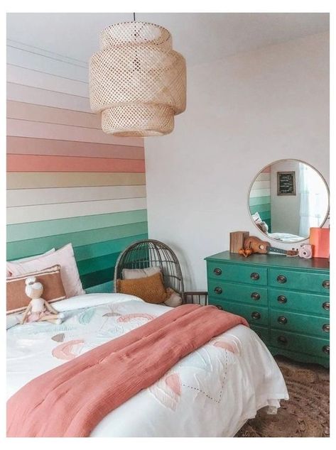 Rainbow Girls Room, Rainbow Bedroom, Girl Room Inspiration, Big Girl Bedrooms, Rainbow Decor, Neutral Room, Rainbow Room, Themed Bedroom, Toddler Bedrooms