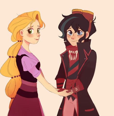 Rapunzel And Varian Siblings, Rapunzel And Varian, Varian And Rapunzel, Clay Animation, Cn Cartoon Network, Tangled Adventure, Tangled Series, I Saw The Light, Bestest Friend