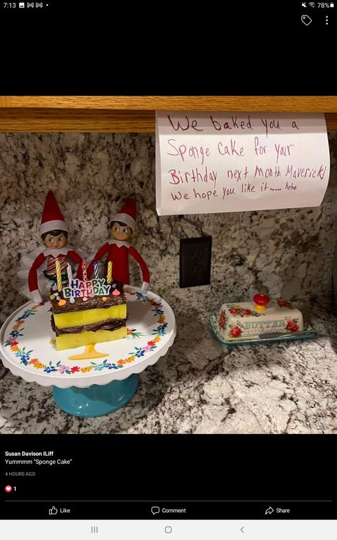 Elf Ideas For Birthday, Elf On The Shelf Ideas For Birthday, Birthday Elf Ideas, Elf On The Shelf Happy Birthday, Elf On The Shelf Ideas Birthday, Elf On The Shelf Happy Birthday Ideas, Happy Birthday Elf On The Shelf Ideas, Elf On Shelf Birthday, Elf Birthday Ideas