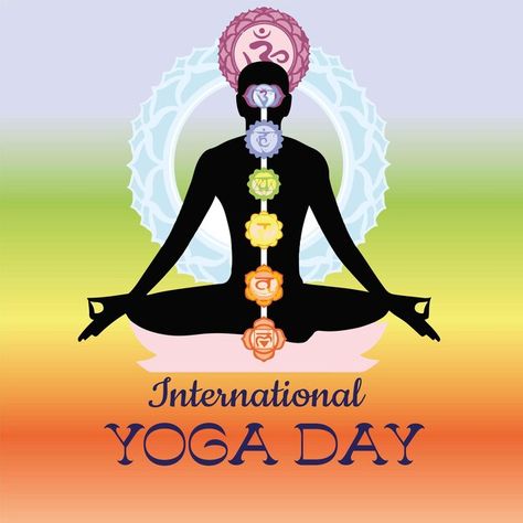 International day of yoga illustration | Premium Vector #Freepik #vector Yoga International Day, International Day Of Yoga, Yoga Illustration, Good Morning Images Download, International Yoga Day, Yoga Day, International Day, Good Morning Images, Morning Images