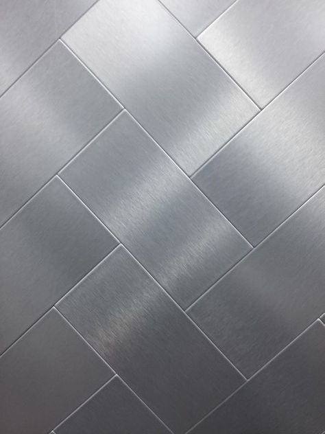 brushed silver metal texture tile surface clean aluminum surface stock photo Steel Tiles, Metal Background, Decorative Wall Tiles, Surface Art, Tile Texture, Photo Texture, Texture Inspiration, Free Textures, Metal Texture