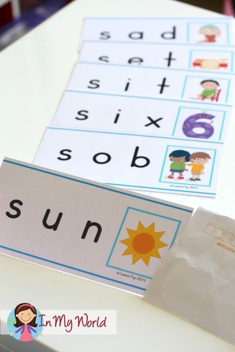 Preschool Letter S FREE Beginning S CVC word slider cards Welcome To Preschool Letter, Kindergarten Money, Preschool Letter S, Welcome To Preschool, Preschool Phonics, Phonics Cvc, Early Childhood Literacy, Cvc Activities, Preschool Letter