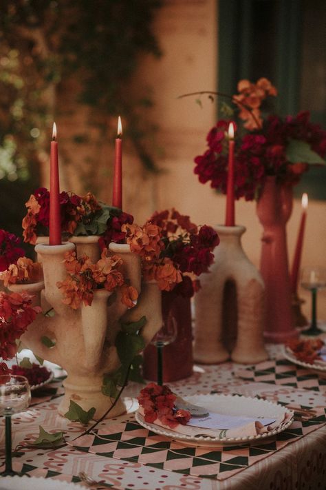 Marrakech Wedding Decor, Spanish Tablescape, Spanish Wedding Decor, Morocco Flowers, Oaxacan Wedding, Stockholm Wedding, Marrakesh Wedding, Spanish Vibes, 2026 Wedding