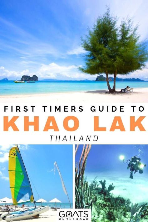 Want to go on a world holidays to a beautiful beach destination? Put Khao Lak, Thailand on your bucket lists! With waterfalls to explore, beaches to go snorkelling at, delicious food and restaurants, and plenty of things to do in, we’ve got the tips and ideas to help you plan your vacation! | #beautifuldestinations #thailand #khaolak Khoa Lak Thailand, World Holidays, Places To Visit In Thailand, Khao Lak Thailand, Bangkok Trip, Thailand Vacation, Thailand Trip, Thailand Travel Tips, Thailand Travel Guide