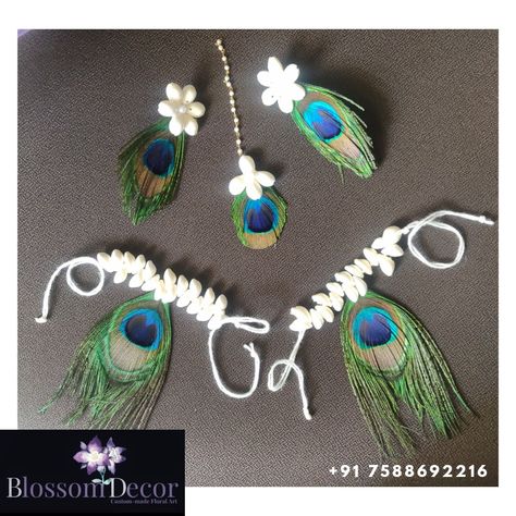 Custom- made floral jewellery by Blossom Decor. Reach us today to customize your Haldi/Mehendi/Baby Shower Jewellery. 💛 DM us or reach us at +91 7588692216/ + 91 8767482835 for more information. ** CUSTOMIZATIONS AVAILABLE** #artificialflowerjewellery #weddingseason #floralearrings #weddingsutra #indianweddings #mehendi #babyshowerjewellery #indianbrides #gajra #flowerearrings #flowerjewelleryforhaldi #handmadejewellery #floraljewelleryforbrides #giveaways #weddings #haldifunction #hairacce Morpankh Jewellery, Haldi Jewellery For Bride, Baby Shower Jewellery, Jewellery For Bride, Haldi Jewellery, Baby Shower Jewelry, Flower Jewellery For Haldi, Cowrie Shell Jewelry, Shell Jewellery