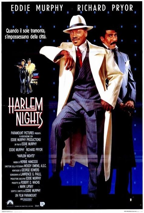 Harlem Nights Movie, Harlem Nights Theme Party, Harlem Nights Party, Harlem Nights Theme, Harlem Nights, Richard Pryor, Eddie Murphy, Black Hollywood, Paramount Pictures