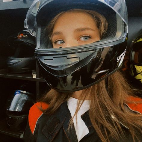 #racing #f1 #formula1 #aesthetic #race #karting Karting Aesthetic Girl, Racing Girl Aesthetic, Female F1 Driver Aesthetic, Go Karting Aesthetic, F1 Girl Aesthetic, Karting Aesthetic, Female Racer Aesthetic, Formula1 Aesthetic, Race Car Girls